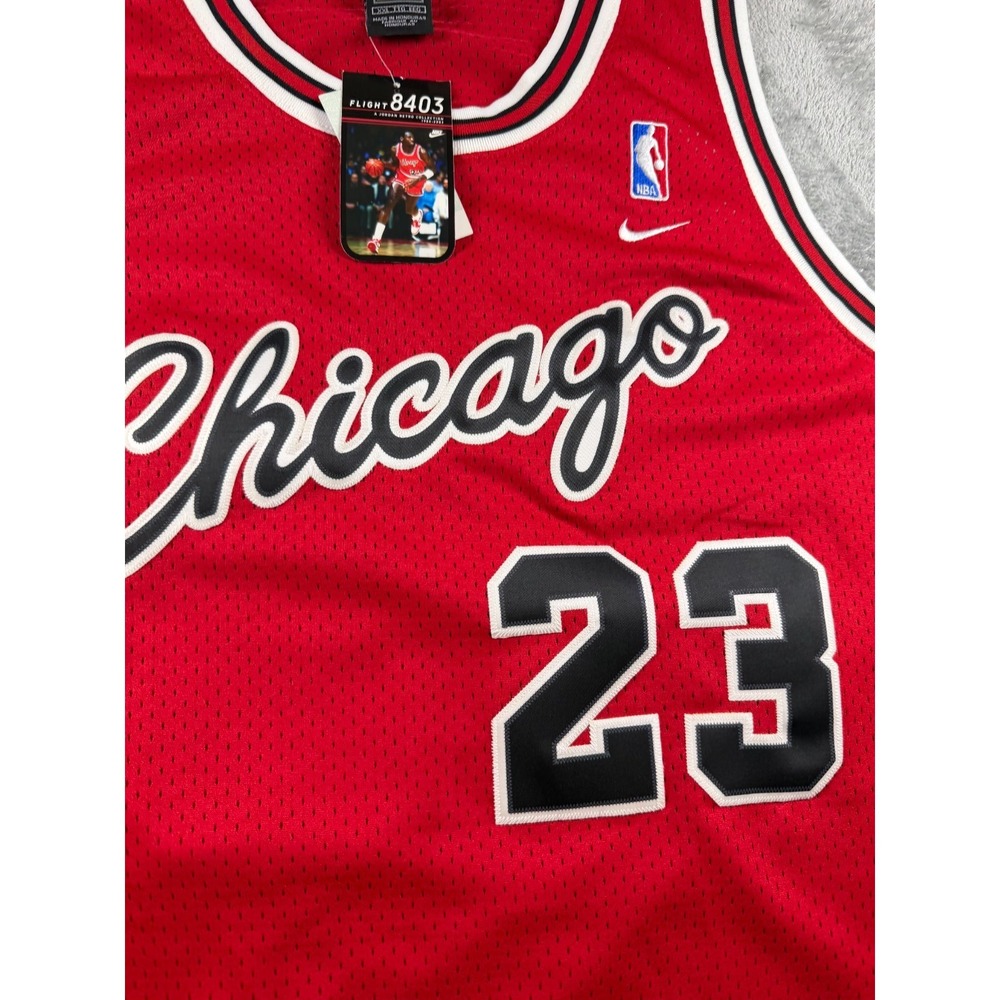 Vtg 2003 Nike Flight 8403 Jordan Bulls Jersey XXL‎ +2 NWT Deadstock - Picture 3 of 9